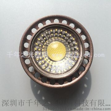 厂家直销 白色/银色/咖啡色/黑色 LED射灯 MR16 SD-3W